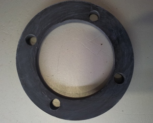 External rubber flange 60 to 89 silo